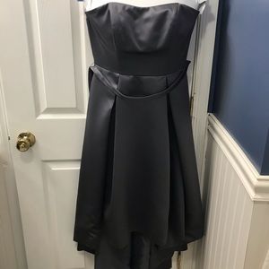 David’s Bridal Satin Hi-Lo Bridesmaid Dress